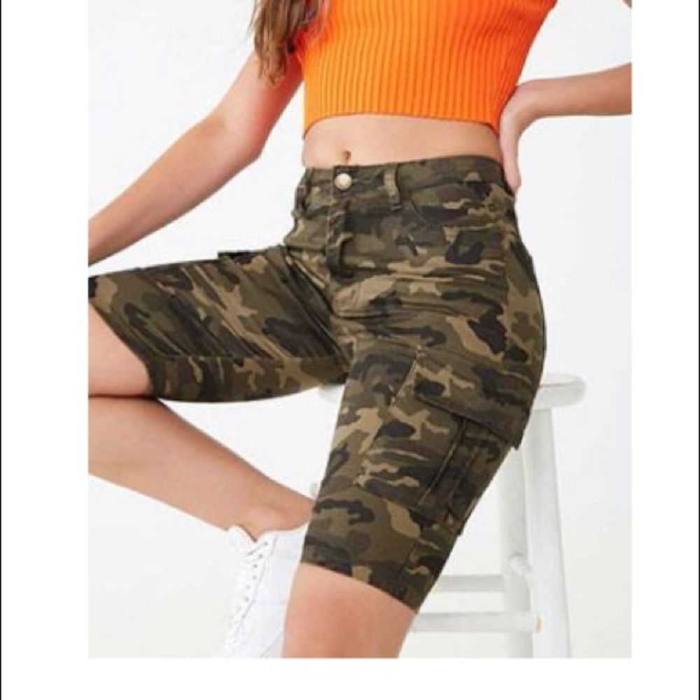 Camo Bermuda Shorts